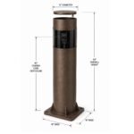CAMERA CCTV BOLLARD