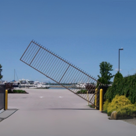 Autogate Electro-mechanical Vertical Pivot Gates