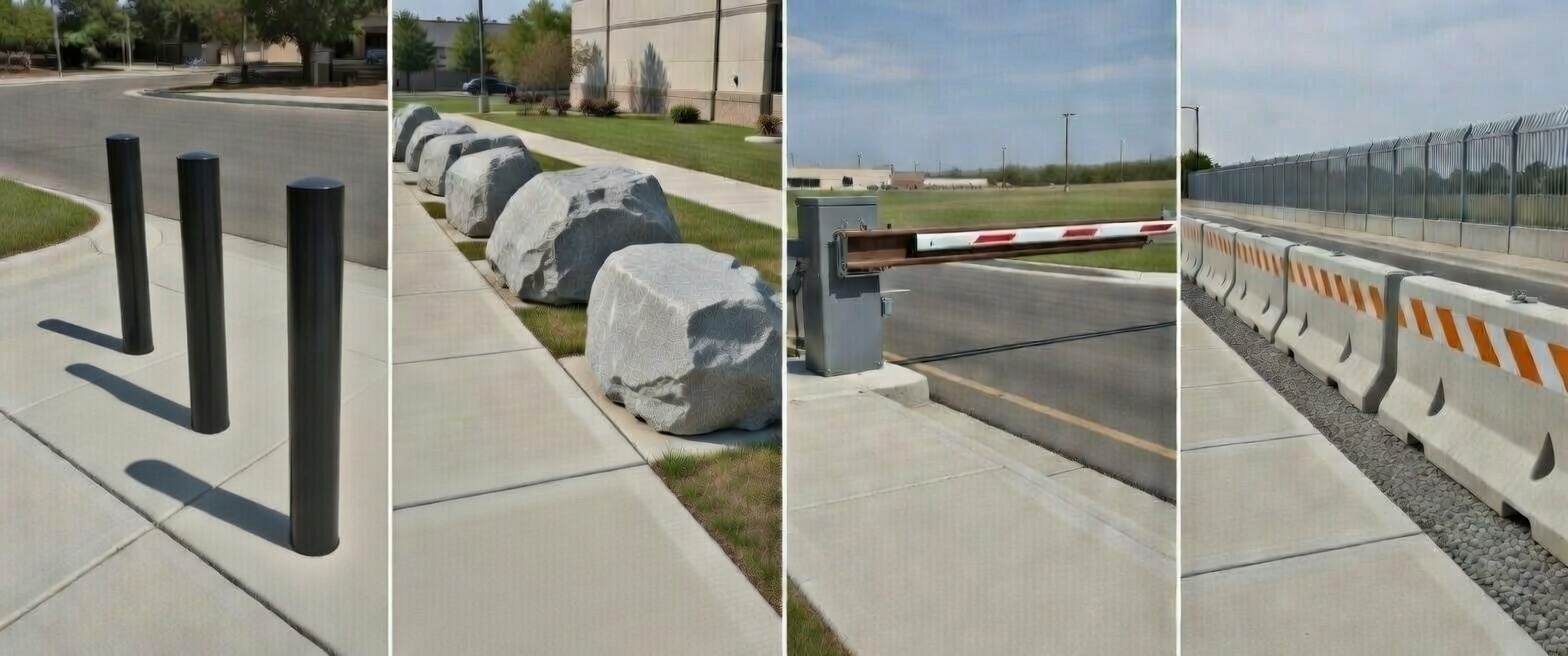 wedge plate rssi barriers